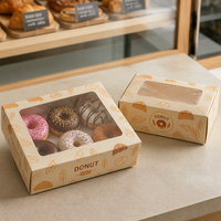 Patisserie-Box in Maßanfertigung, Fettbeständiges Papier, Individuelle Bäckereiverpackung, Private Label Lieferung für Gastronomie-Unternehmen
