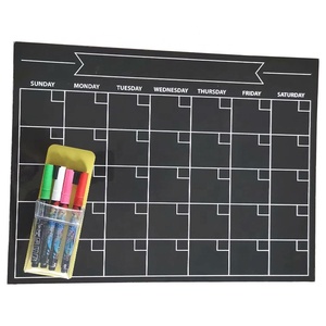 Bảng Đen Công Cụ Lập Kế Hoạch Hàng Tuần Từ Tính Siêu Mạnh 2022 Bảng Xóa Khô Tủ Lạnh Mềm Bảng Đen Từ Tính - Product Image 3
