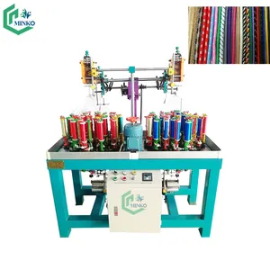 16/32/48 spindles elastic cord braiding machine rope braided cord making machine