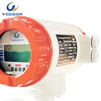 Medidor de Flujo Electromagnético Digital con Salida de Pulso RS485 de 4-20 mA, Alarmas, Medición de Aceite Multiparámetro, Acero Inoxidable de Alta Calidad