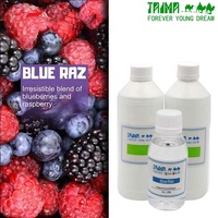 Concentré de saveur de fruits Blue Raz, saveur de bleuet et de framboise, Blue Razz pour jus liquide