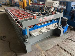 Nouvelle vente machine de formage à froid de tuiles en tôle fabricants de machines de fabrication de tôles en aluminium - Product Image 5