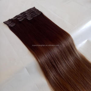 批发<span class=keywords><strong>20</strong></span>英寸160g人头马头发蕾丝夹接发 - Product Image 4