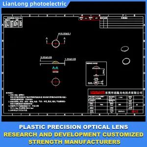 Lensa proyektor lampu senter LED Convex fokus kustom pabrik lensa proyektor fokus optik PMMA