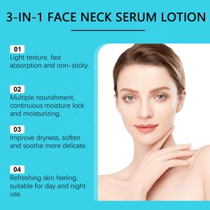 Lozione lisciante per la pelle idratante 3-In-1 essenza per il collo viso 3-In-1 con retinolo Hexapeptide-8 acetilico personalizzato - Product Image 3