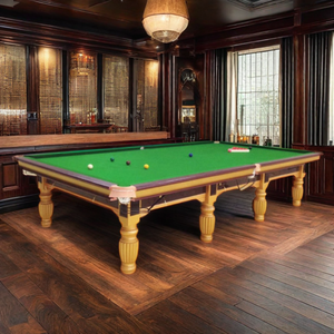 Nouvelle table de <span class=keywords><strong>billard</strong></span> et de snooker en bois massif de style <span class=keywords><strong>anglais</strong></span>, spécifications américaines, avec ardoise et coussin en MDF - Product Image 4
