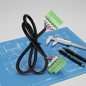 Kabel Harness Terminal Hijau 7Pin Custom, Kabel Transmisi Sinyal Kontrol Industri, Kabel Multi-core Bersertifikasi UL - Product Image 6