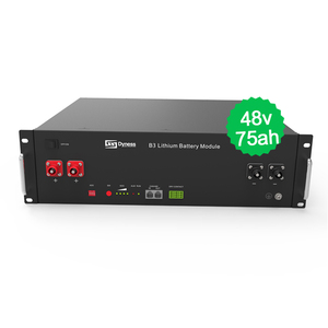 Batterie au lithium 48V 75AH au prix d'usine, durée de vie de plus de 6000 cycles, module Lifepo4 de 3,6 kWh pour système de stockage d'énergie - Product Image 1