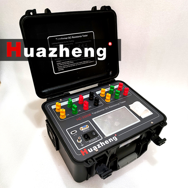 Huazheng Electric 20a Dc Resistance test Equipment Single Phase Winding Resistance Tester
