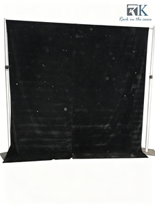 Adjustable Background Pipe and Drape <b>with</b> Heavy Duty Metal Base Events <b>Backdrop</b> <b>Stand</b> for trade show hotel - Product Image 2