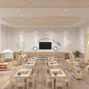 Armadio in Legno per Bambini |   Armadio per bambini, contenitore per vestiti e mobili per asilo nido - Product Image 3