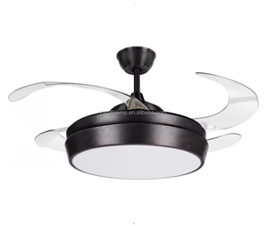 Zhongshan Guzhen Factory 42 chambres à coucher design à intensité variable salons AGI32 disposition incluse ventilateur de plafond LED Vintage lumière moderne - Product Image 2