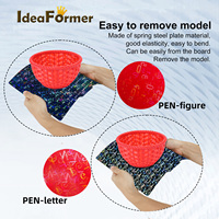 Accessoires pour imprimante 3D Ideaformer, lit chauffant avec revêtement PEN 257 mm * 257 mm, 270 g, utilisé pour les séries Bambu Lab X1 P1 A1