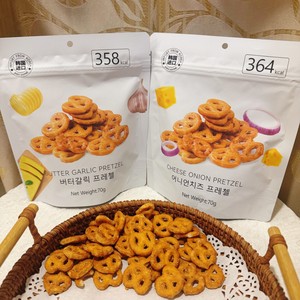 Biscuits Asiatiques en Gros, Crackers Alcalins Coréens Saveur Oignon 70g - Product Image 4
