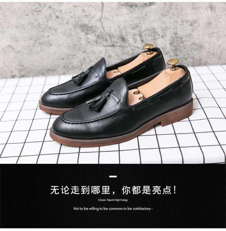 Chaussures Décontractées En Cuir Souple Pour Homme - Style Britannique Élégant Avec Boucle, Bout Pointu, Parfaites Pour Fêtes, Rendez-vous Et Banquets