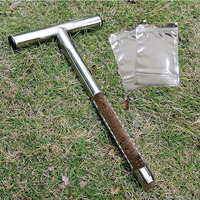 Haute qualité 12 "T-Style échantillonneur de sol sonde Golf échantillonneur de sol pelouse pour soin des plantes jardin pelouse ferme Golf outil de Test de sol