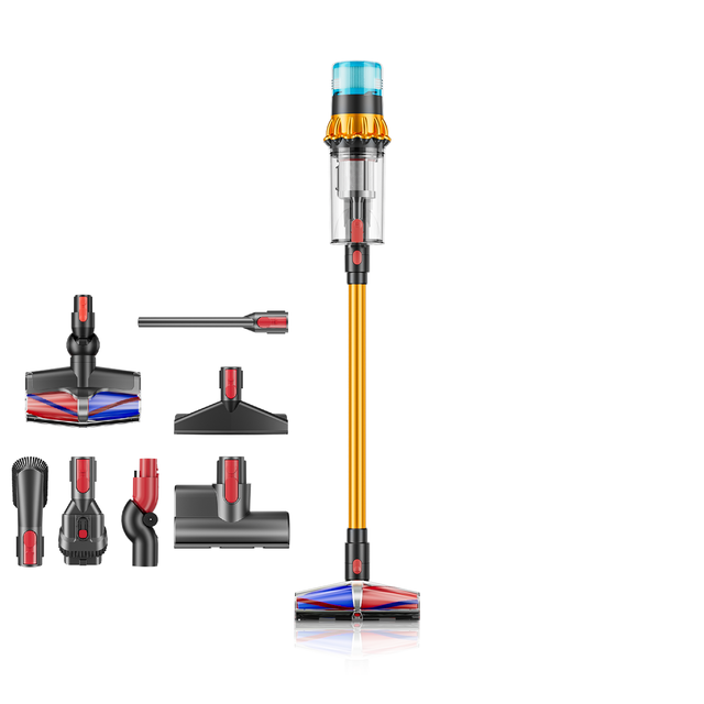 Handheld Upright Cordless Vacuum Cleaner Smart Home Appliances Suction Power Home Cleaning Battery Cordless Vacuum Cleaner