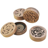 Caja de chasis para PC, vitrina de madera simple para TV, diseño de figuras, soporte para loro de Java, adornos navideños, bandejas decorativas