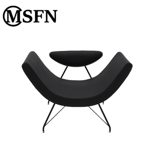 Italiano classico design Villa singolo Chaise Lounge casa privata per il tempo libero luna sedia di fabbrica diretta personalizzabile vendita calda - Product Image 1