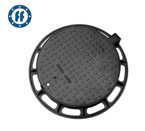 연성 주철 원형 맨홀 뚜껑 (잠금장치 및 환기구 포함) - Product Image 2
