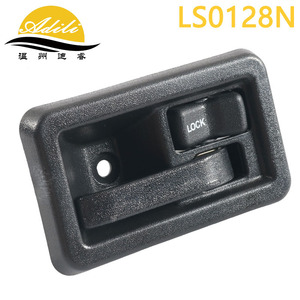 มือจับประตูด้านในรถจี๊ปแรงเลอร์ รุ่น LS0128N สีดำ พลาสติกผสมโลหะ ปี 1984-2004 - Product Image 3