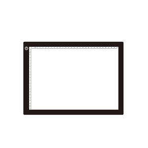 Kotak lampu pelacak bantalan LED A4, kotak lampu pelacak papan USB, lampu grafis meja dapat disesuaikan kecerahan tato gambar - Product Image 2