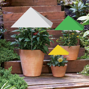 Sombrilla de Jardín para Exteriores con Soporte para Plantas y Protección Solar para Macetas y Hoteles - Product Image 1