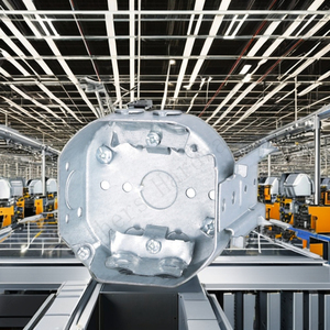 CUL Tiêu Chuẩn Mạ Kẽm Gỉ Điện 4 "Bát Giác Outlet Hộp Với KOS - Product Image 5