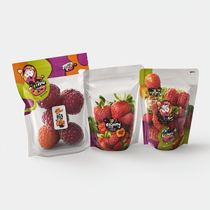 Recyclable Compostable Custom Printed <b>Pouch</b> Aluminum Foil <b>Zip</b> Lock Ziplock Bag Food Packaging Stand Up <b>Pouch</b> - Product Image 6