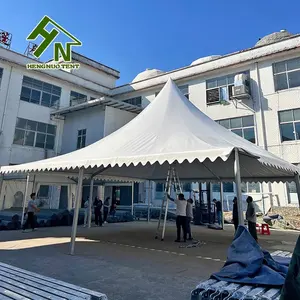 럭셔리 웨딩 파티 전망대 화이트 캐노피 10x10M 빅 이벤트 파고다 방수 텐트 판매