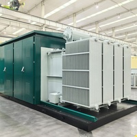 Poste de transformation préfabriqué YBH 35 kV/0,6 kV 1000 kVA à 6800 kVA, type Hua, en caisson préfabriqué