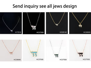 Ciondolo in argento sterling 925 stella di <span class=keywords><strong>David</strong></span> collana da donna ebreo gioiello religioso ebreo - Product Image 5