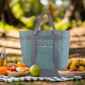Bolsas Térmicas Aisladas para Comestibles, Bolsas Reutilizables Grandes con Cierre Hermético, Bolsas de Compras Térmicas para Entrega de Alimentos - Product Image 3