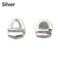 Nouvel accessoire de sac pour femme en métal électroplaqué, fermoir à clip, boucle de verrouillage, quincaillerie de bricolage pour réparation de bagages, Chine