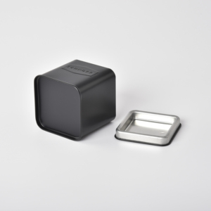 New Hot Items <strong>Small</strong> Black <strong>Square</strong> Metal Box <strong>Tin</strong> Can for Spicy Powder Storage <strong>Container</strong> 66X66X66 - Product Image 1