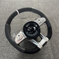 Volant en fibre de carbone pour Mercedes Benz GLA CLA GLC GLS GLE Classe A B C W205 W213 W204 W206, mise à niveau du modèle ancien vers le nouveau modèle