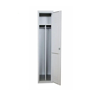 Armadietti classici dello spogliatoio in metallo 1 posto Art facile Mod facile 1 dimensioni D <span class=keywords><strong>36</strong></span> W 50 H 180 grigio 7035 RAL - Product Image 6