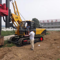 SDLQ modifié Machine tige de verrouillage plate-forme de forage rotatif Mini pelle Pile Driver camion plate-forme hydraulique Machine perceuse rotative poste