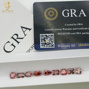 البطيخ أحمر اللون Mossanite الماس بيضاوي/الأميرة/القلب/vs <span class=keywords><strong>Moissanite</strong></span> GRA من الأحجار الكريمة - Product Image 4