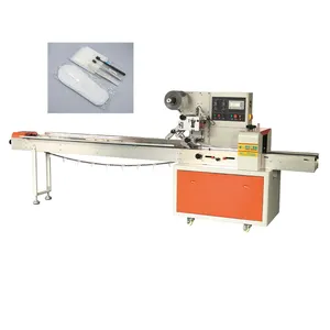 2024 New Factory Automatic Pillow Packaging Machine For Hotel Accessories Disposable Travel Kit