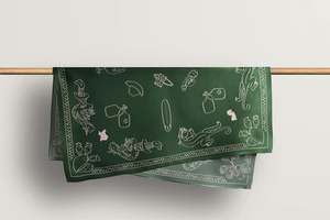 Bandana Personalizzata per Matrimonio 'Per Papà nel <span class=keywords><strong>Mio</strong></span> Matrimonio' in Blu Navy - Product Image 3