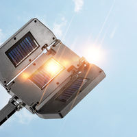 Pasokan produsen 360W lampu jalan surya luar ruangan induksi tahan air Ip65 aluminium terintegrasi