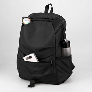 Sac à dos USB pour ordinateur portable, promotionnel, pour entreprise, avec logo personnalisé, imperméable, doublure en polyester, fermeture éclair, pour hommes et femmes, idéal pour les voyages - Product Image 2