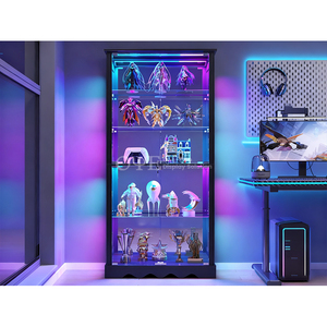 Đầy đủ tầm nhìn khói bán buôn <span class=keywords><strong>Glass</strong></span> Showcase đồ chơi cửa hàng trò chơi cửa hàng cao hiển thị tủ cửa hàng hiển thị - Product Image 3