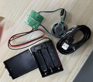 Módulo de sonido grabable, reproducción de voz con Control de botón de altavoz, 8M, MP3, WAV, tablero programable de música para regalo de caja de música DIY - Product Image 5