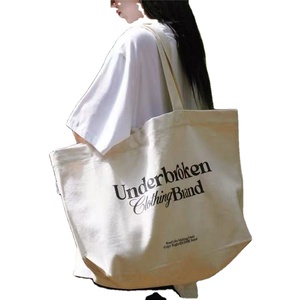 Xuerry High Quality Women Fitness Eco-Friendly Recycled Large Cotton Customized <b>Canvas</b> <b>Bag</b> Custom Logo Printed Shopping Tote <b>Bag</b> - Product Image 1