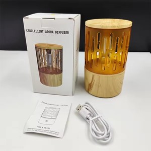 2024 umidificatore di plastica portatile del diffusore ultrasonico di legno elettrico dell'aroma per uso della famiglia e dell'hotel - Product Image 6