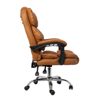 Chaise de bureau ergonomique de haute qualité en cuir confortable, prix d'usine en gros, chaise de bureau pour gamer