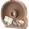 Hucha de madera maciza con forma de letra, caja de almacenamiento de monedas, decoración creativa para el hogar, caja de dinero de madera de caucho - Product Image 5
