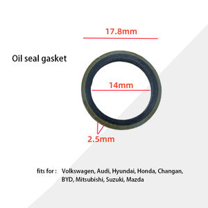 Rondelle universelle en aluminium, caoutchouc et laiton M12 M14 M16 – Accessoires compatibles avec Buick, Volkswagen, Toyota, Nissan – Joint de bouchon de <span class=keywords><strong>vidange</strong></span> d'huile - Product Image 6